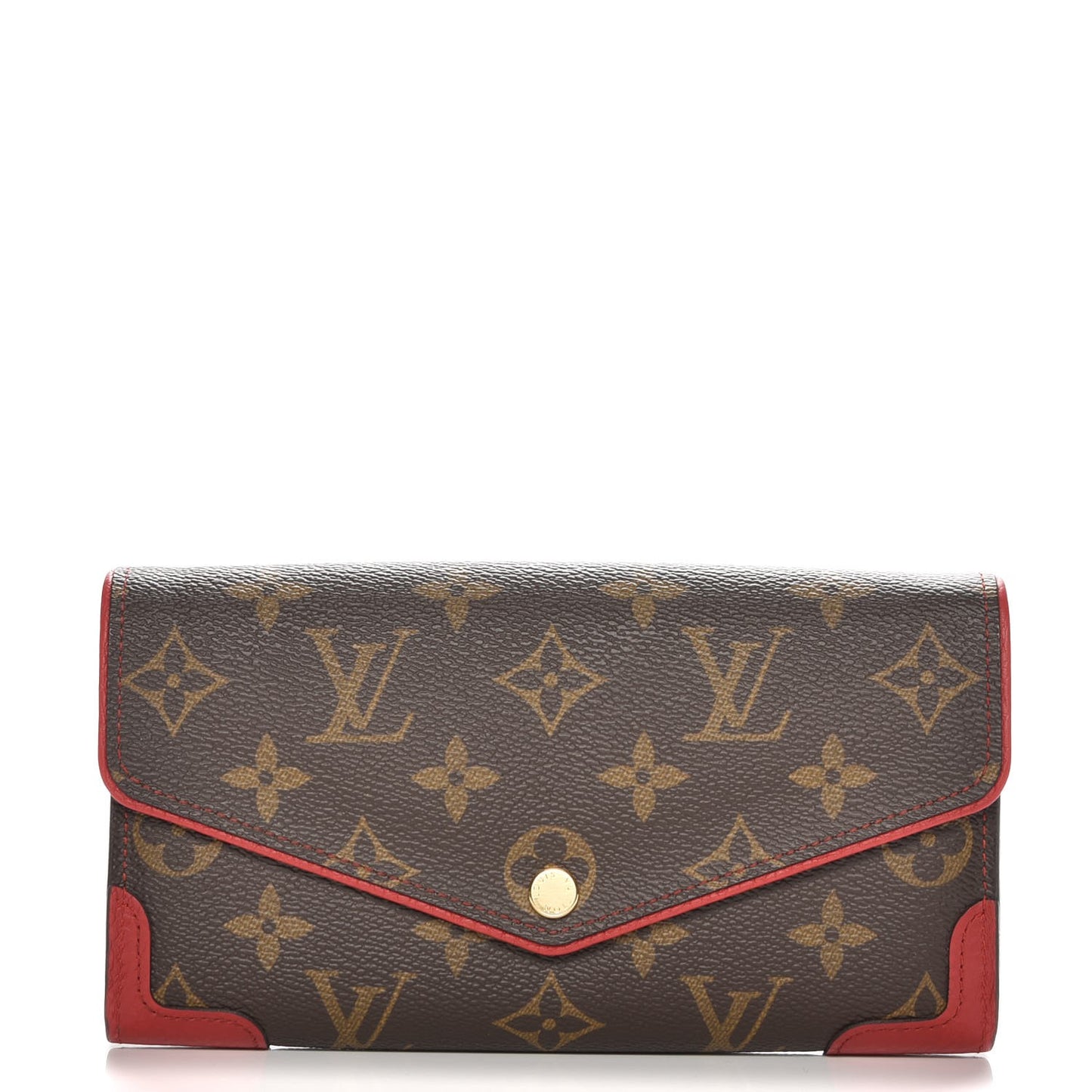Monogram Sarah Retiro Wallet Cherry