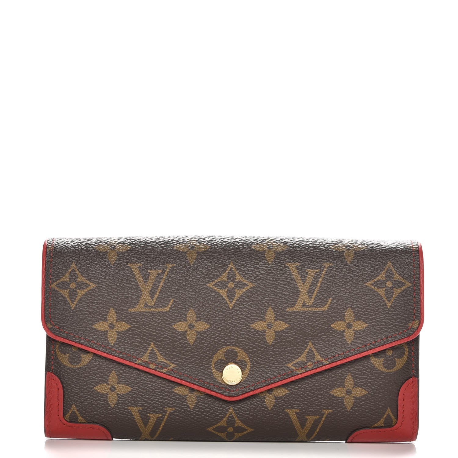 Louis Vuitton Monogram Sarah Retiro Wallet Cherry 1 of 9