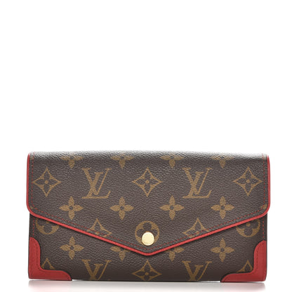 Louis Vuitton Monogram Sarah Retiro Wallet Cherry 1 of 9