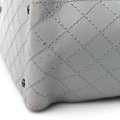 Chanel Grained Calfskin Small CC Pocket Tote Grey 12 of 18