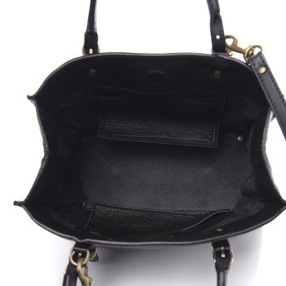 Balenciaga Calfskin Papier Mini A4 Tote Black 5 of 13