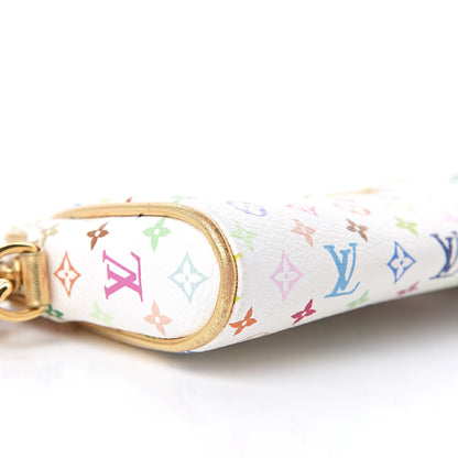 Louis Vuitton Monogram Multicolor Kate Clutch White 7 of 10