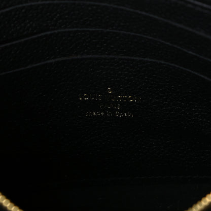 Louis Vuitton Empreinte Double Zip Pochette Black 6 of 8