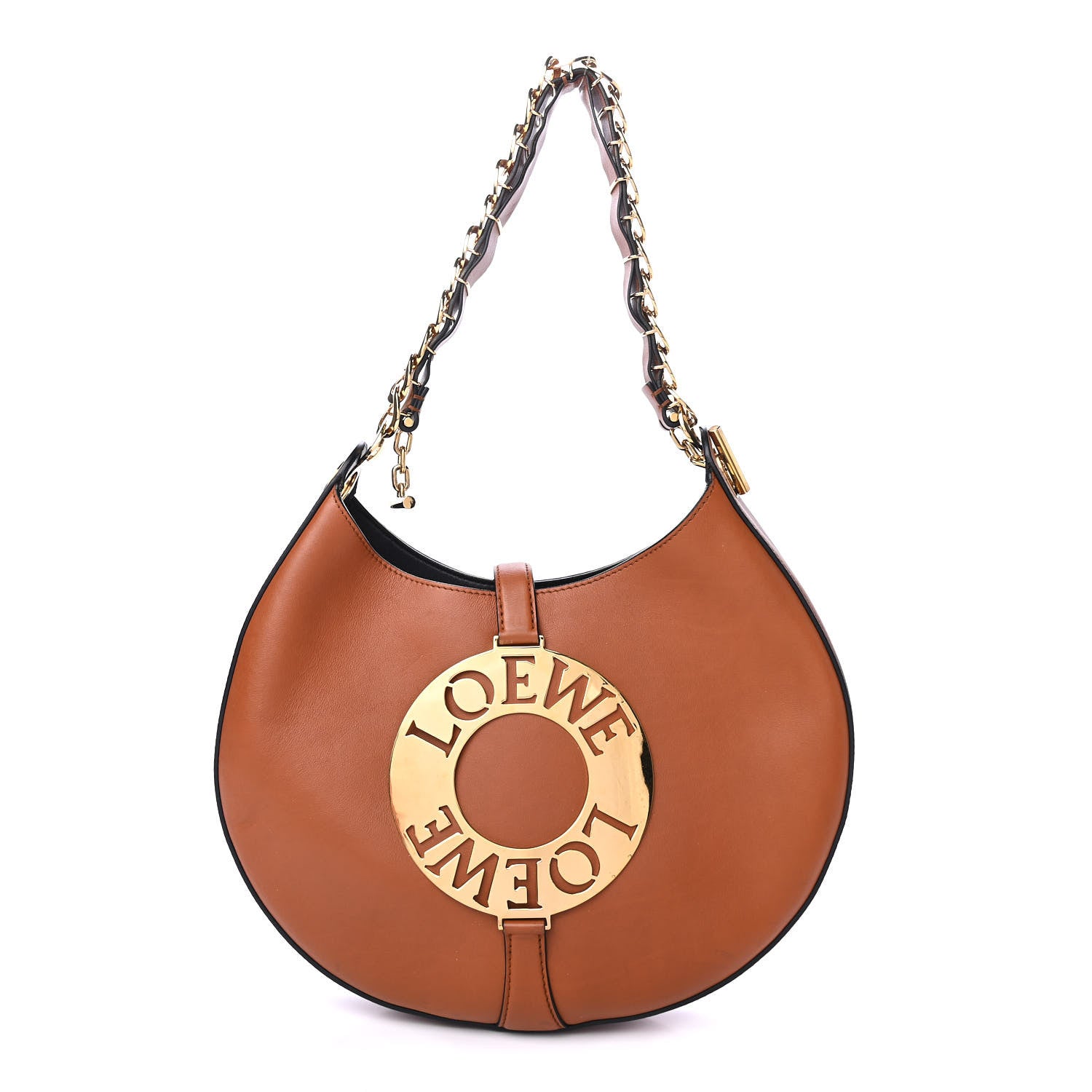 Loewe Calfskin Joyce Bag Tan 1 of 5