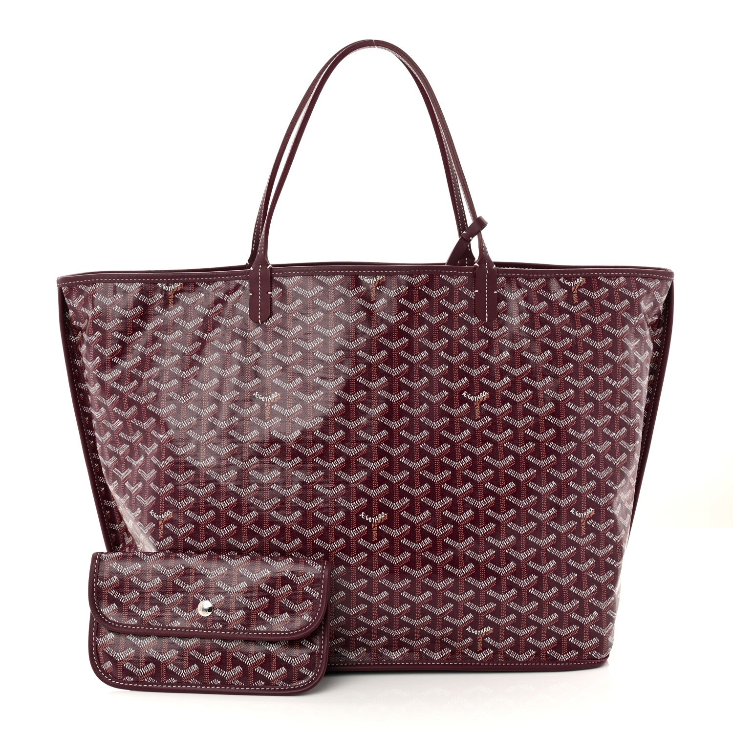 Goyard Goyardine Reversible Anjou GM Burgundy 1 of 17