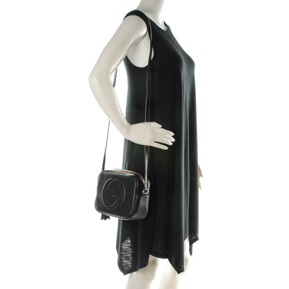 Gucci Pebbled Calfskin Small Soho Disco Bag Black 2 of 7