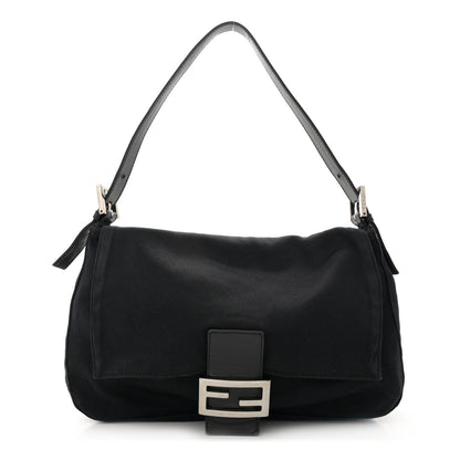 Fendi Neoprene Baguette Black 1 of 13