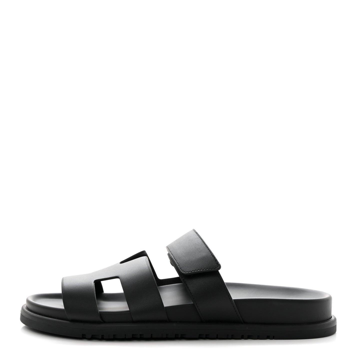 Calfskin Womens Chypre Sandals 39 Black