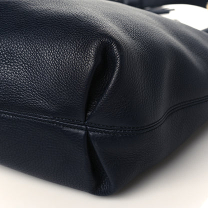 Gucci Pebbled Calfskin Large Soho Hobo Dark Blue 9 of 9