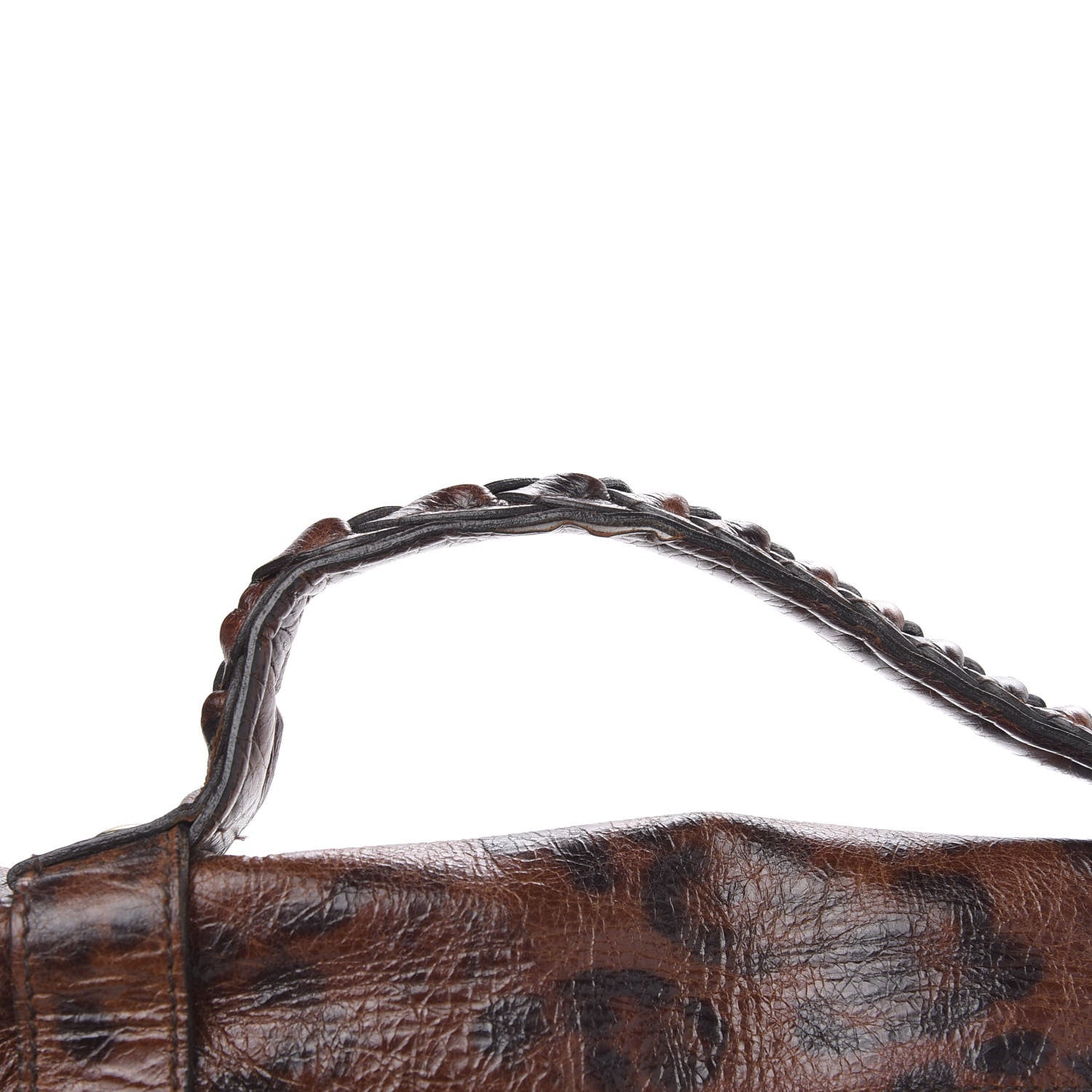 Mulberry Shiny Leopard Oversized Alexa Dark Oak 15 of 17