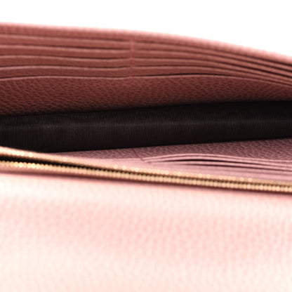 Gucci Dollar Calfskin Interlocking G Chain Wallet Soft Pink 5 of 10