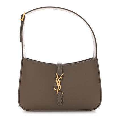 Saint Laurent Smooth Calfskin Le 5 A 7 Hobo Taupe 1 of 12
