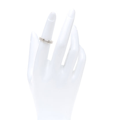 Tiffany Sterling Silver Diamond Narrow Somerset Ring 49 5 2 of 4