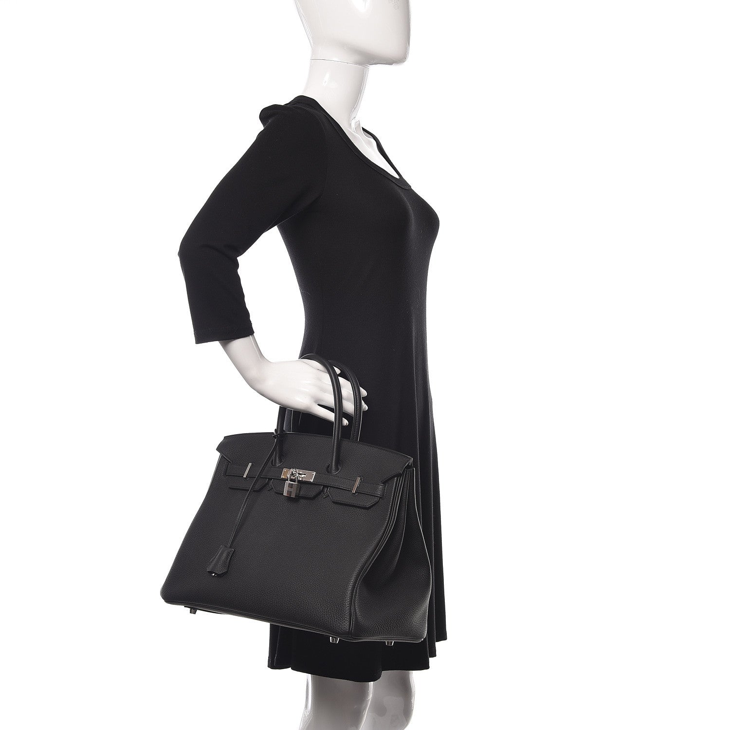 Hermes Togo Birkin 35 Black 2 of 35