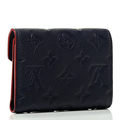 Louis Vuitton Empreinte Victorine Wallet Marine Rouge 2 of 4