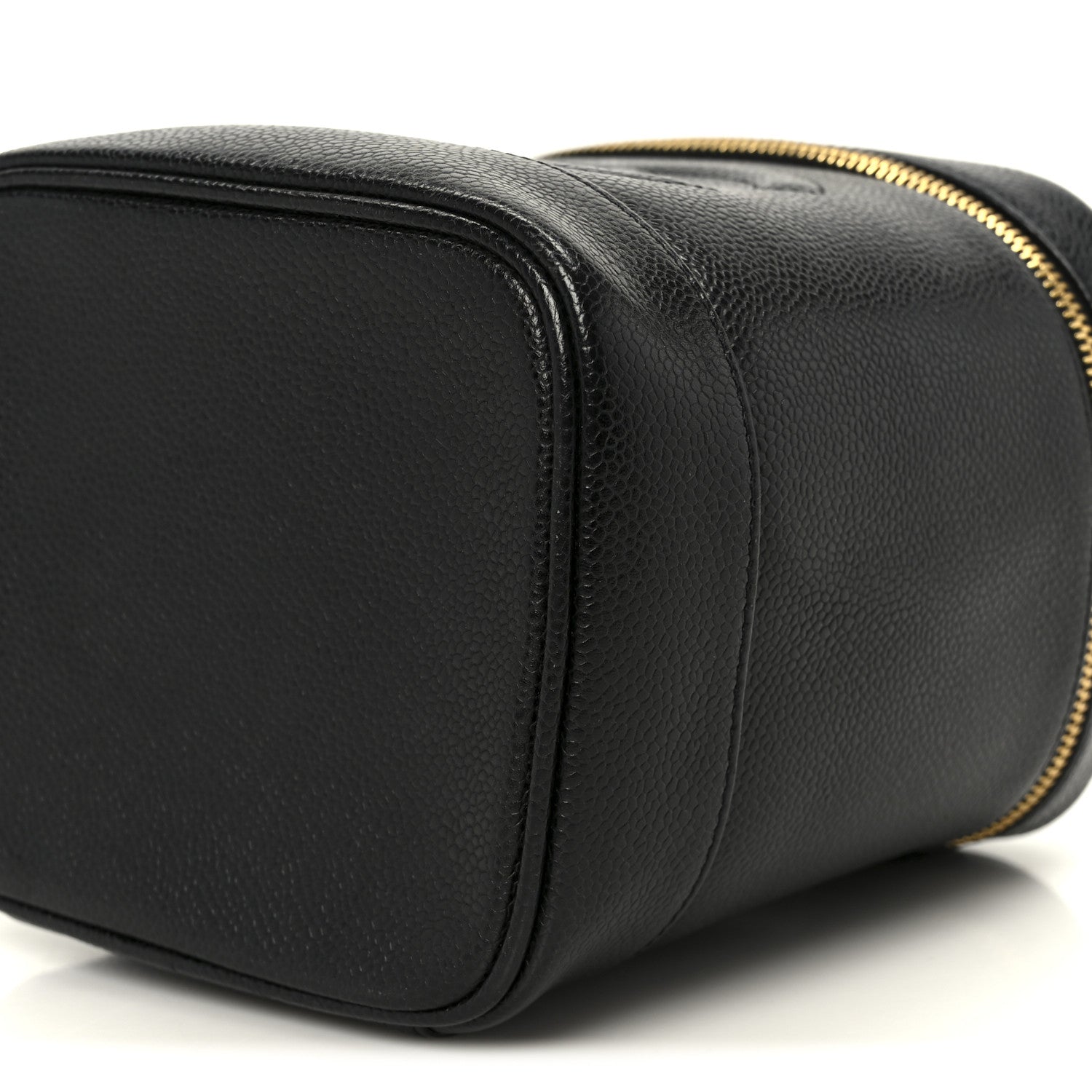 Chanel Caviar Vanity Cosmetic Case Black 11 of 11