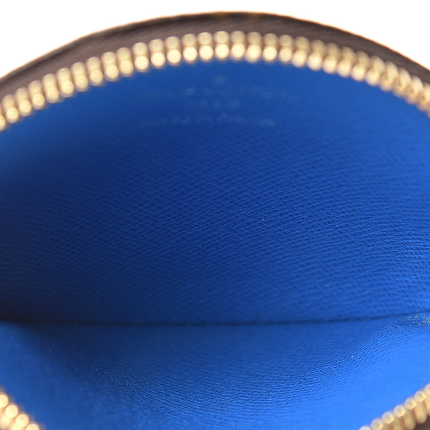Louis Vuitton Monogram 2019 Christmas Animation Round Coin Purse Blue 5 of 7
