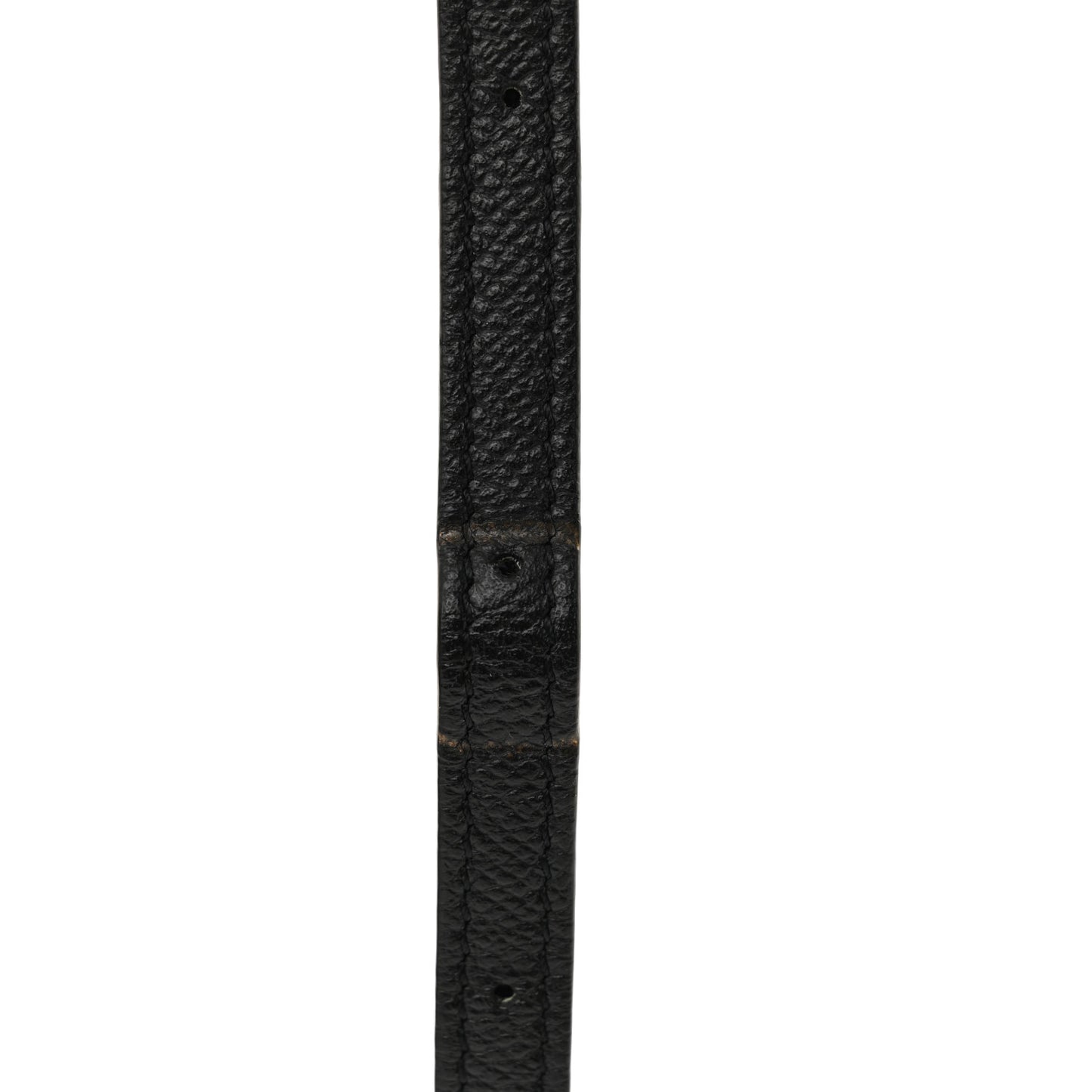 Grained Calfskin Nano Belt Bag Black