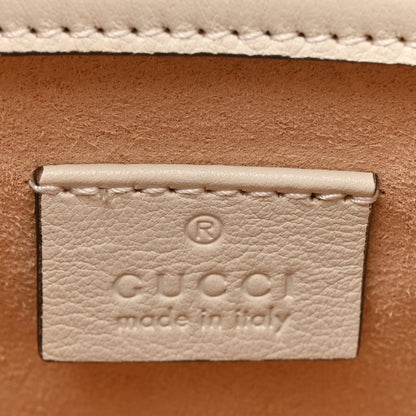 Gucci Wonka Grain Calfskin Mini Diana Tote Bag Mystic White Orange Fluo 6 of 10