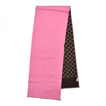 Gucci Wool Silk GG Monogram Ripon Simple Scarf Roseate 2 of 5