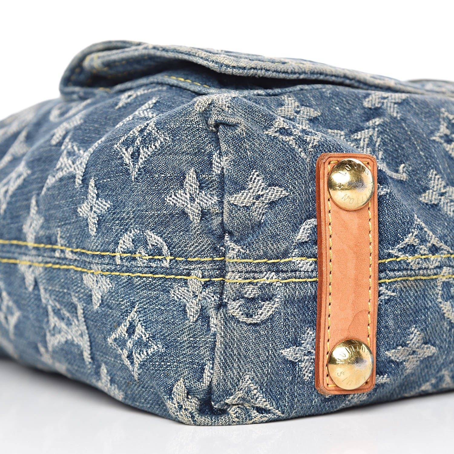Louis Vuitton Denim Baggy GM Blue 13 of 16