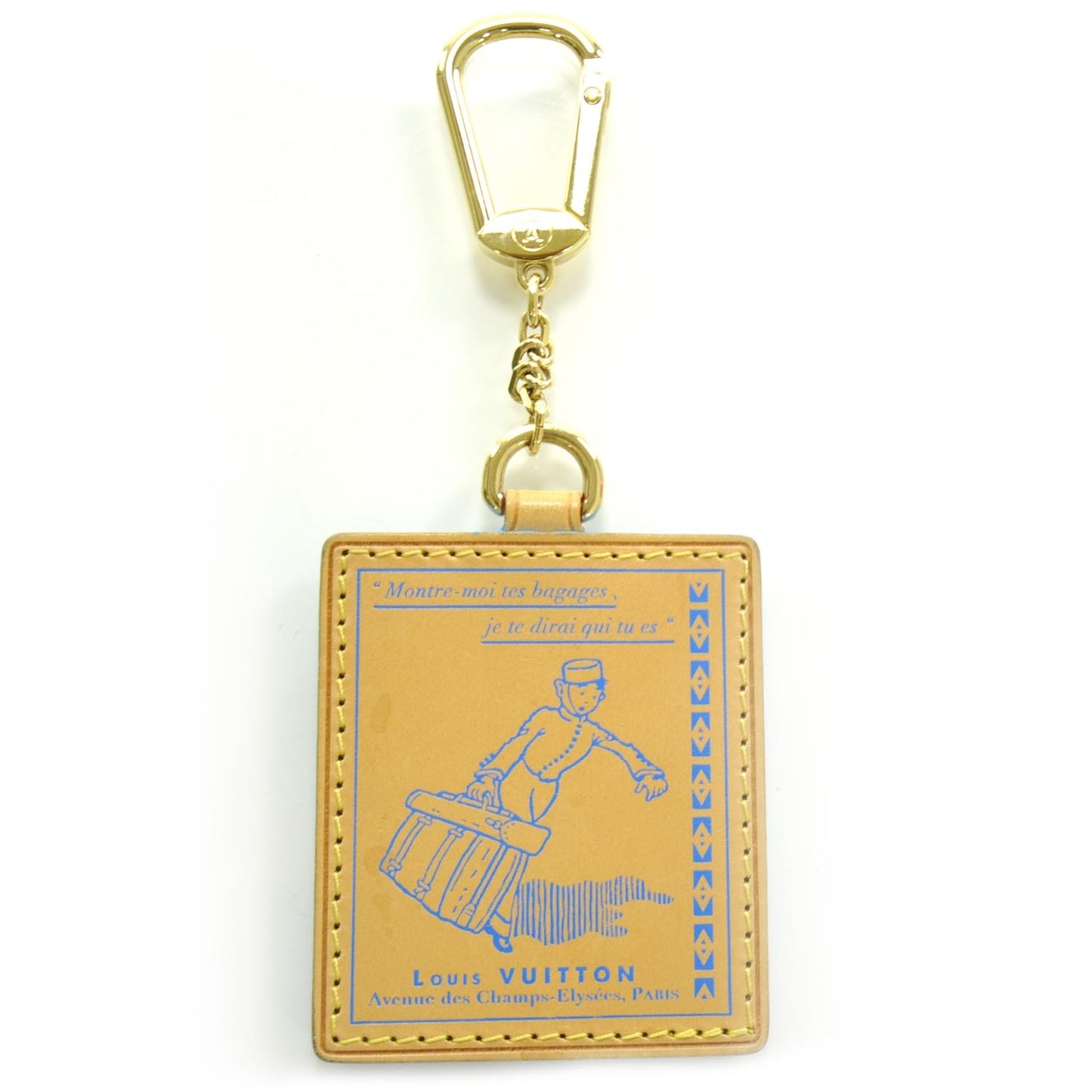 Vachetta Groom Key Ring