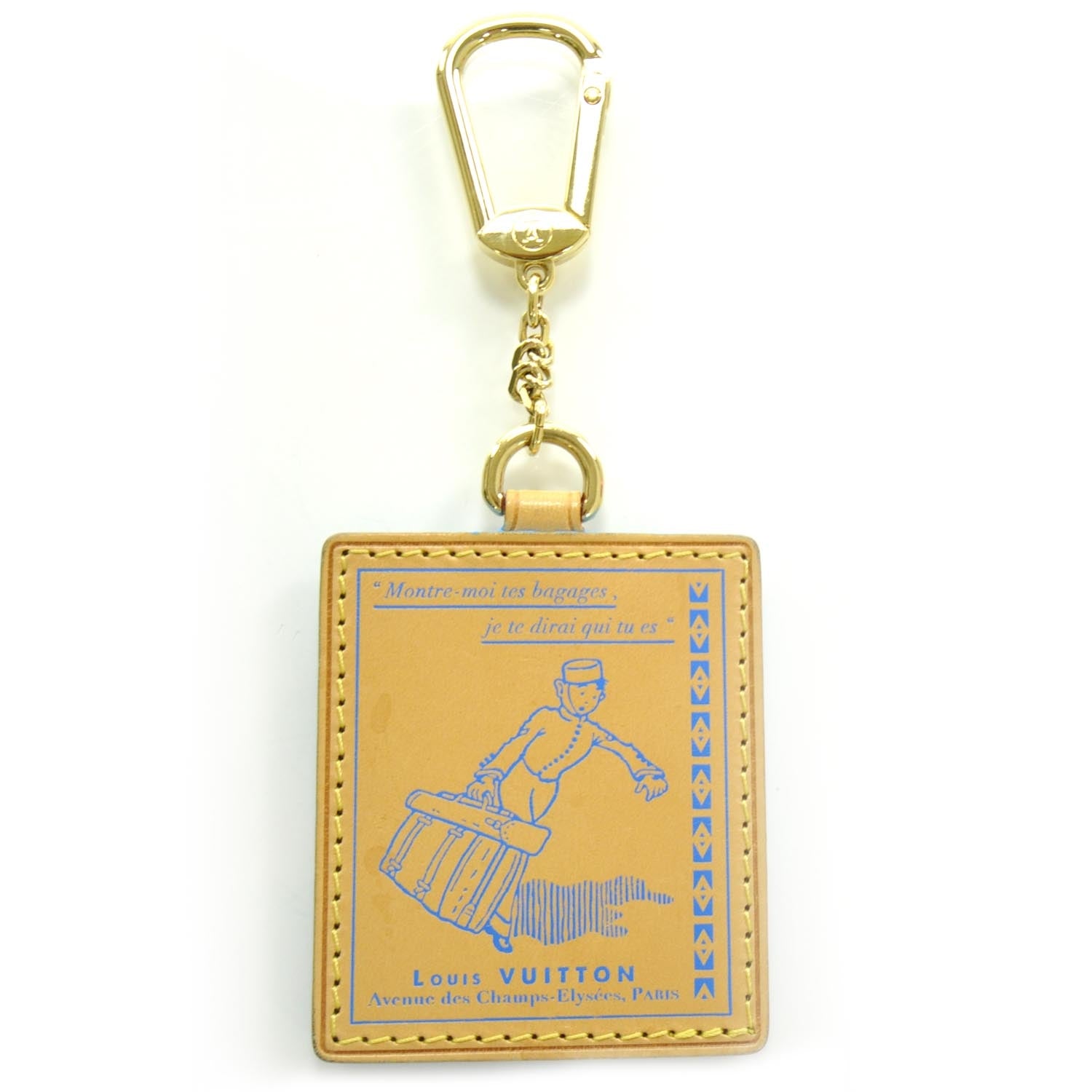 Louis Vuitton Vachetta Groom Key Ring 1 of 4