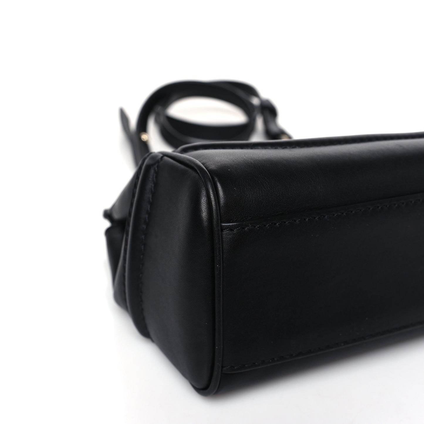 Calfskin Palazzo Empire Crossbody Black