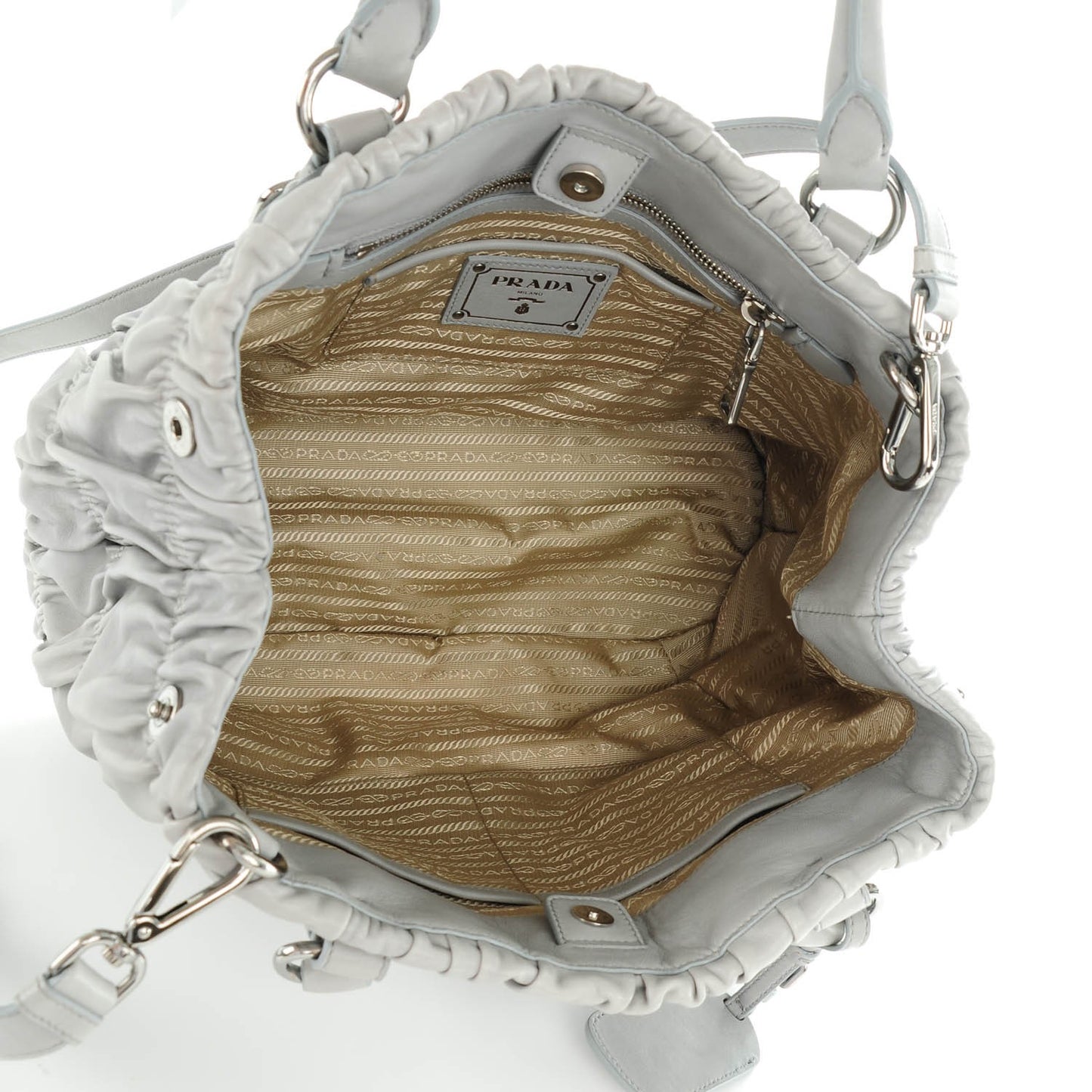 Nappa Gaufre Tote Nube