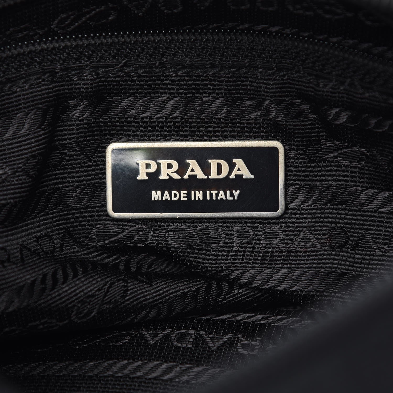 Prada Nylon Vela Messenger Black 6 of 13