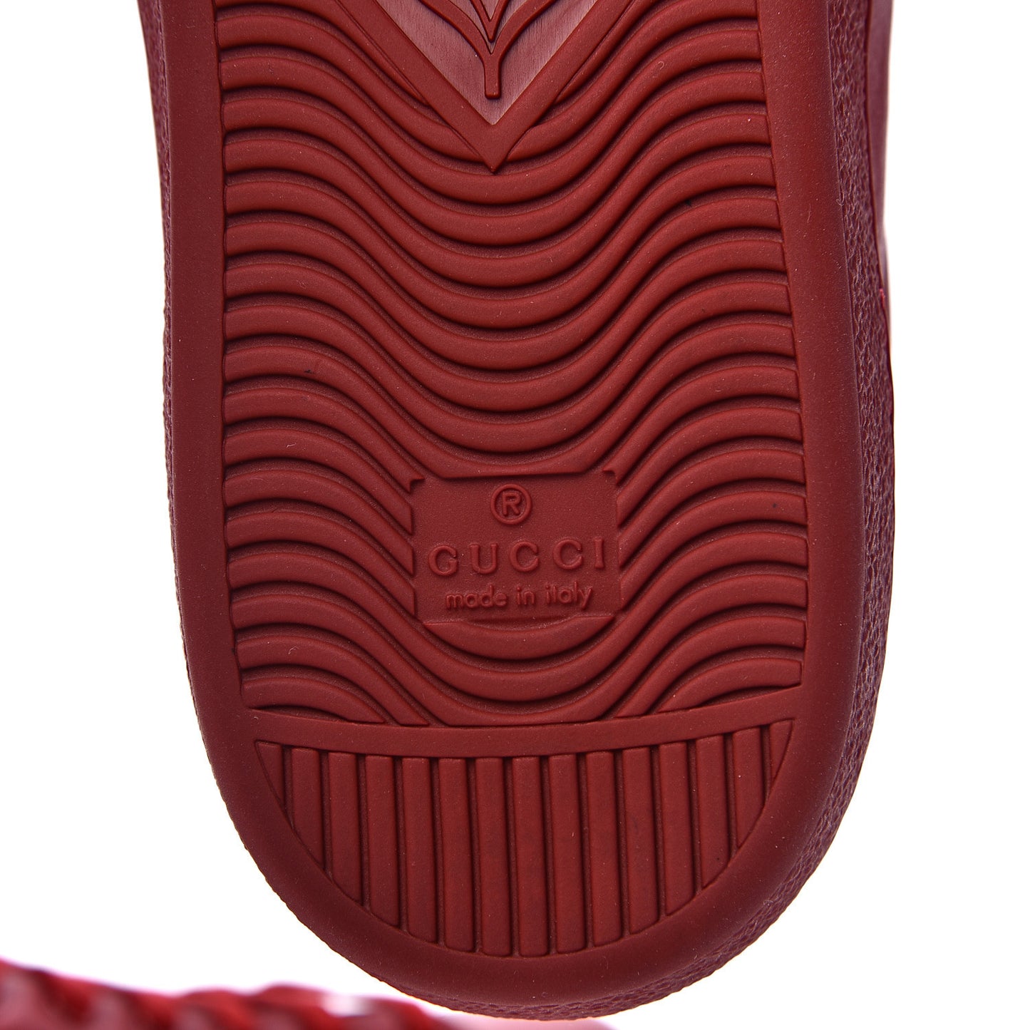 Miro Soft Calfskin Laminated Ayers Web Bee Embroidered Mens Ace Sneakers 12.5 Hibiscus Red Red Flame Notte