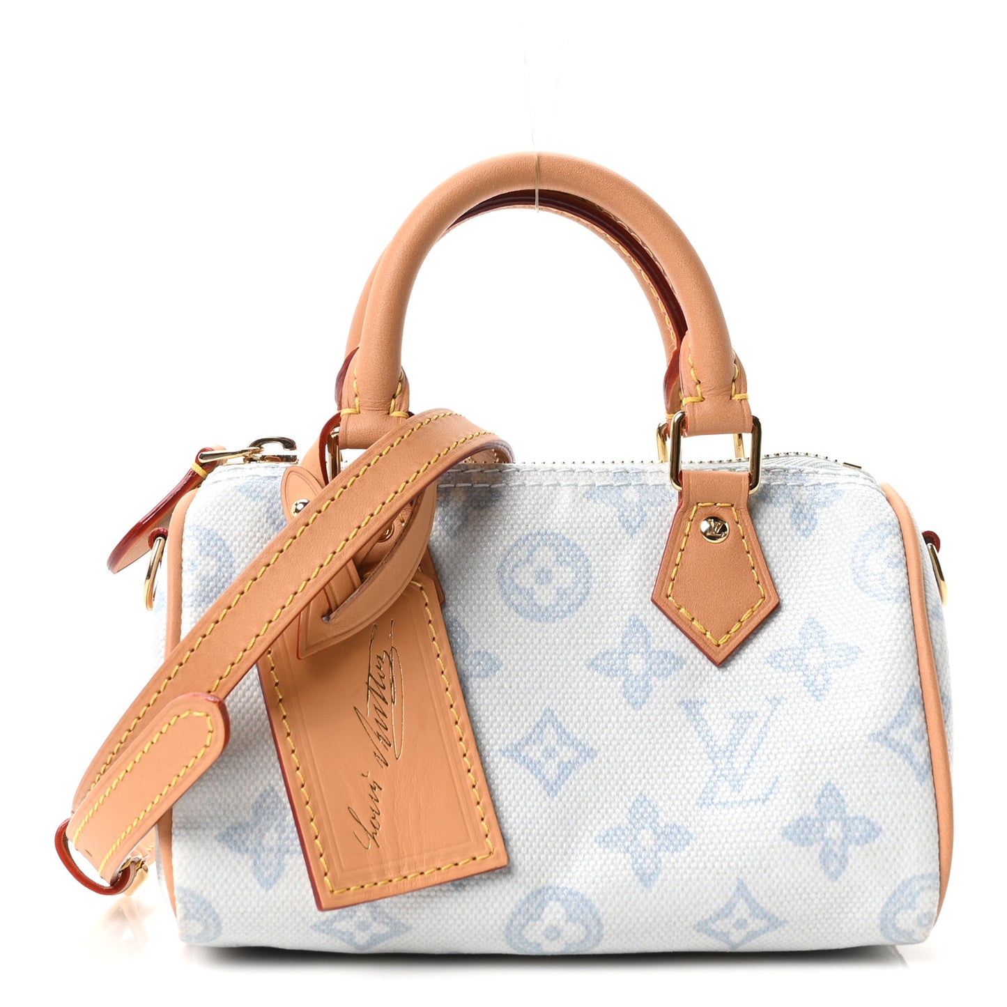 Monogram Origine Nano Speedy Bleu Courrier