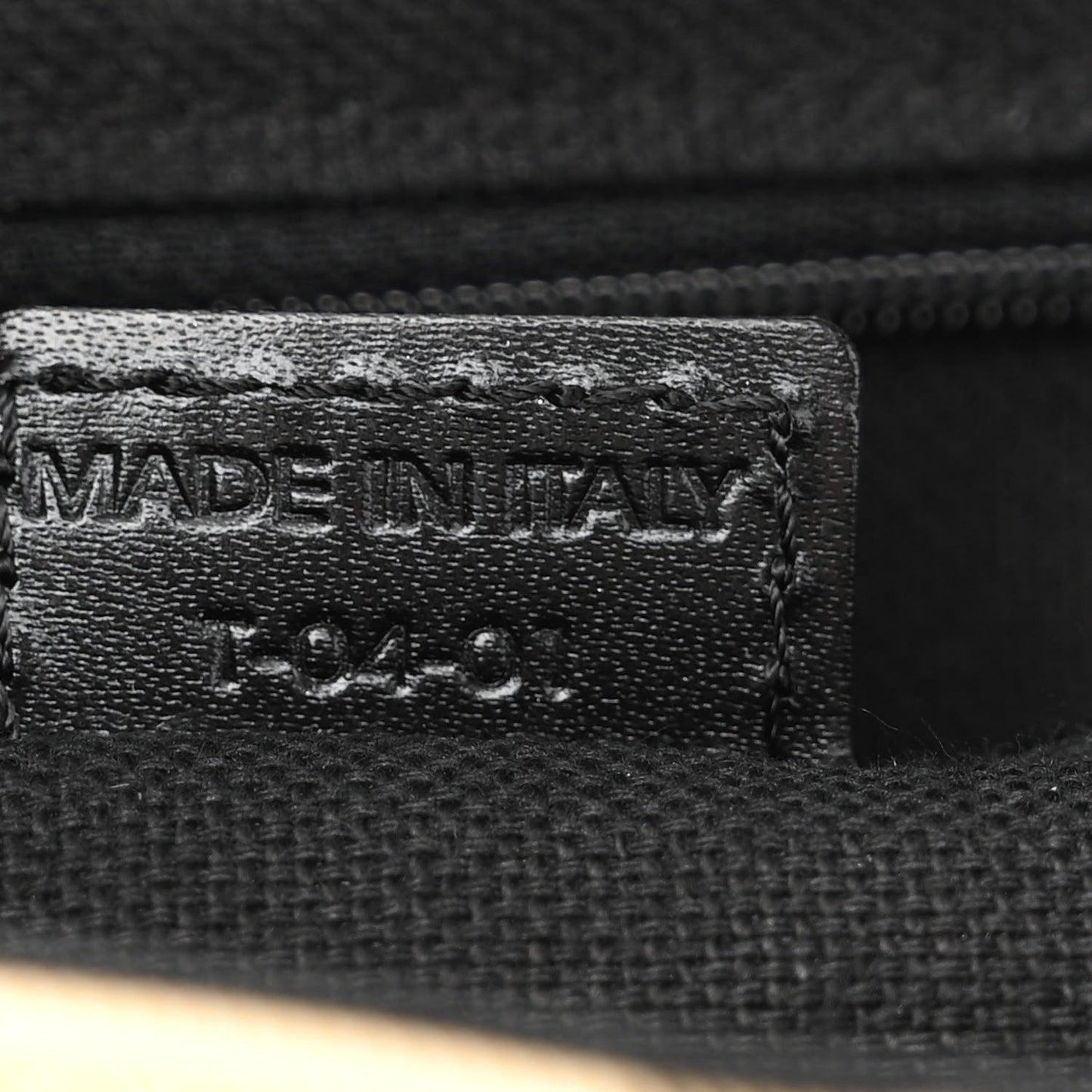 House Check Drawstring Backpack Black