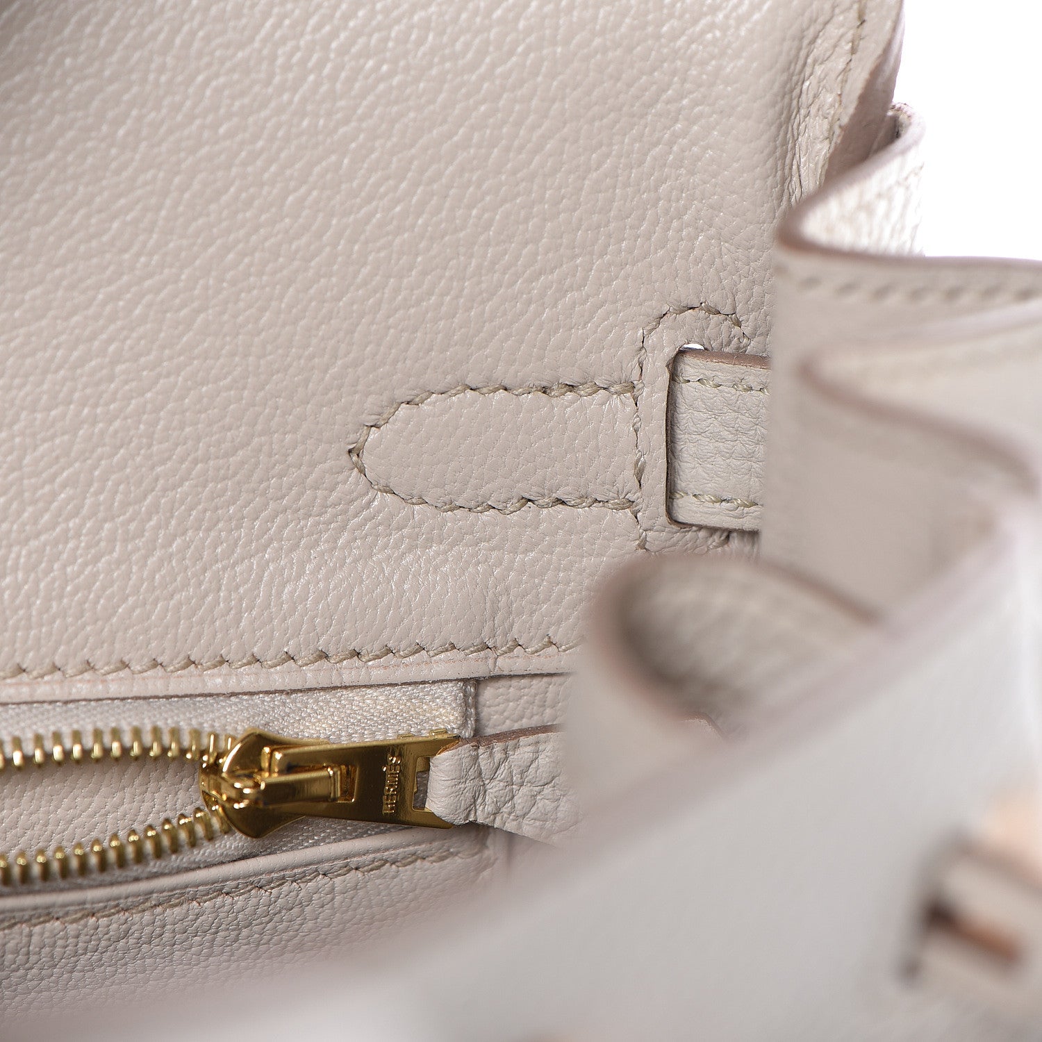 Hermes Togo Birkin 25 Beton 28 of 40