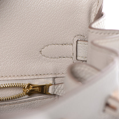 Hermes Togo Birkin 25 Beton 28 of 40