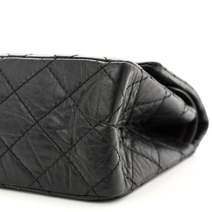 Chanel Aged Calfskin Quilted 2.55 Reissue 226 Flap Black 10 of 10