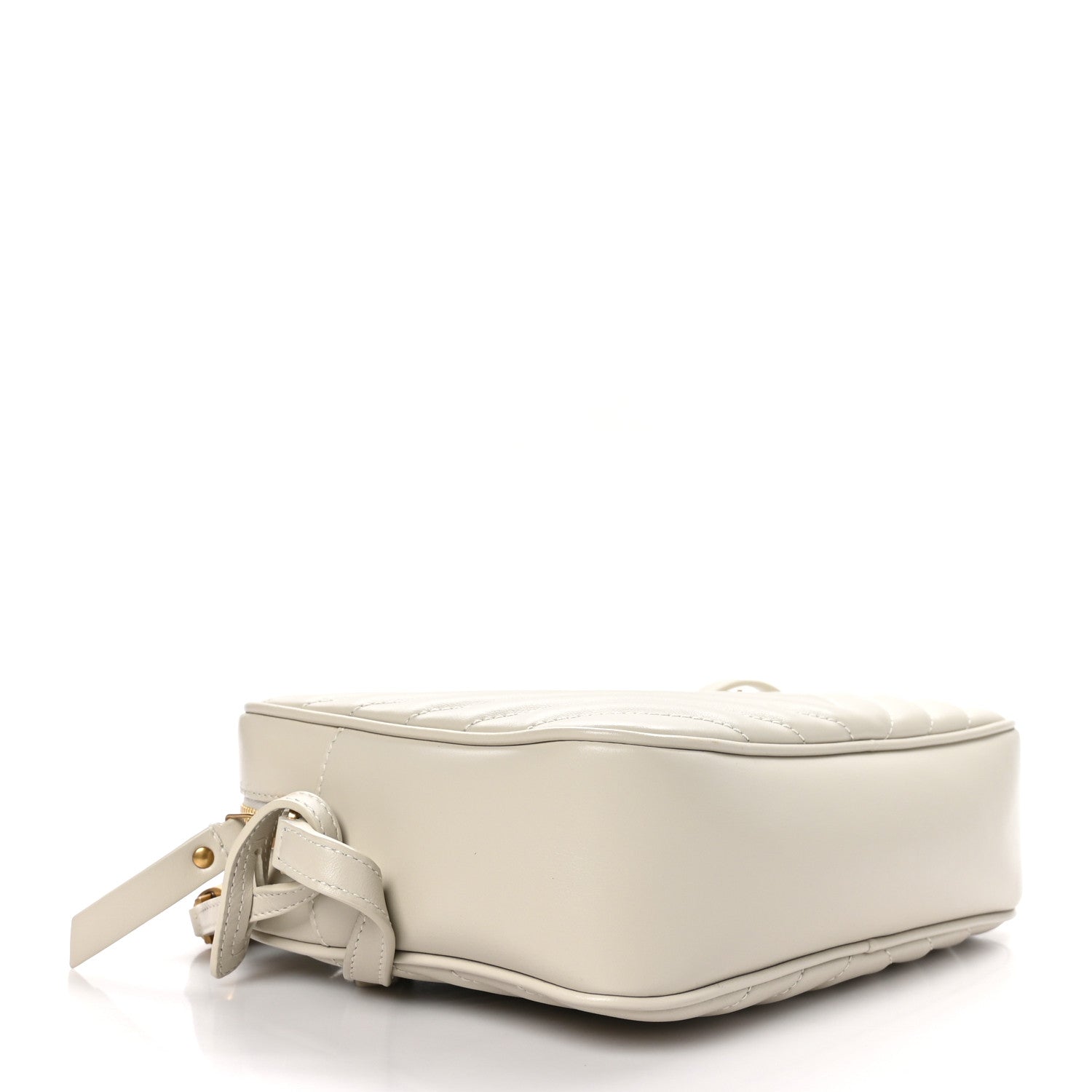Saint Laurent Calfskin Matelasse Monogram Lou Camera Bag Crema Soft 4 of 10