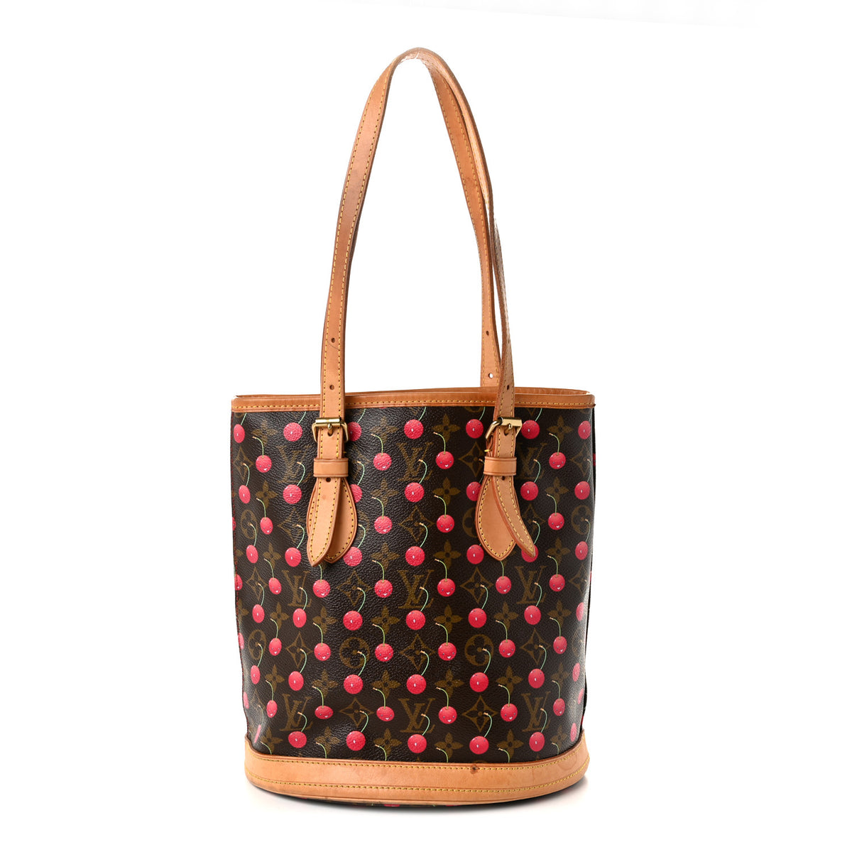 Louis Vuitton Monogram Cerises Bucket Bag 1 of 13