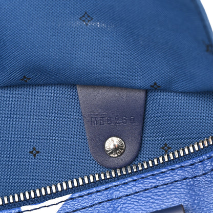 Louis Vuitton Monogram Escale Speedy Bandouliere 30 Blue 7 of 11