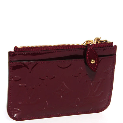Louis Vuitton Vernis Key Pouch Griotte 3 of 9