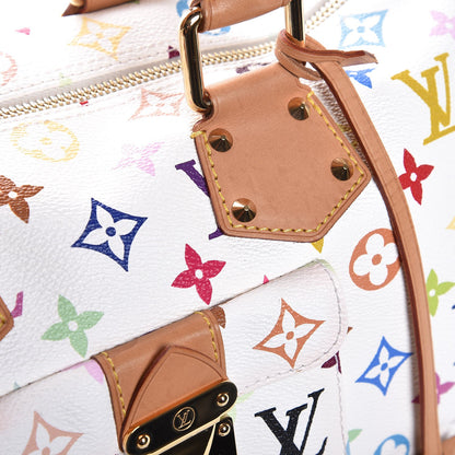 Louis Vuitton Monogram Multicolor Speedy 30 White 13 of 14