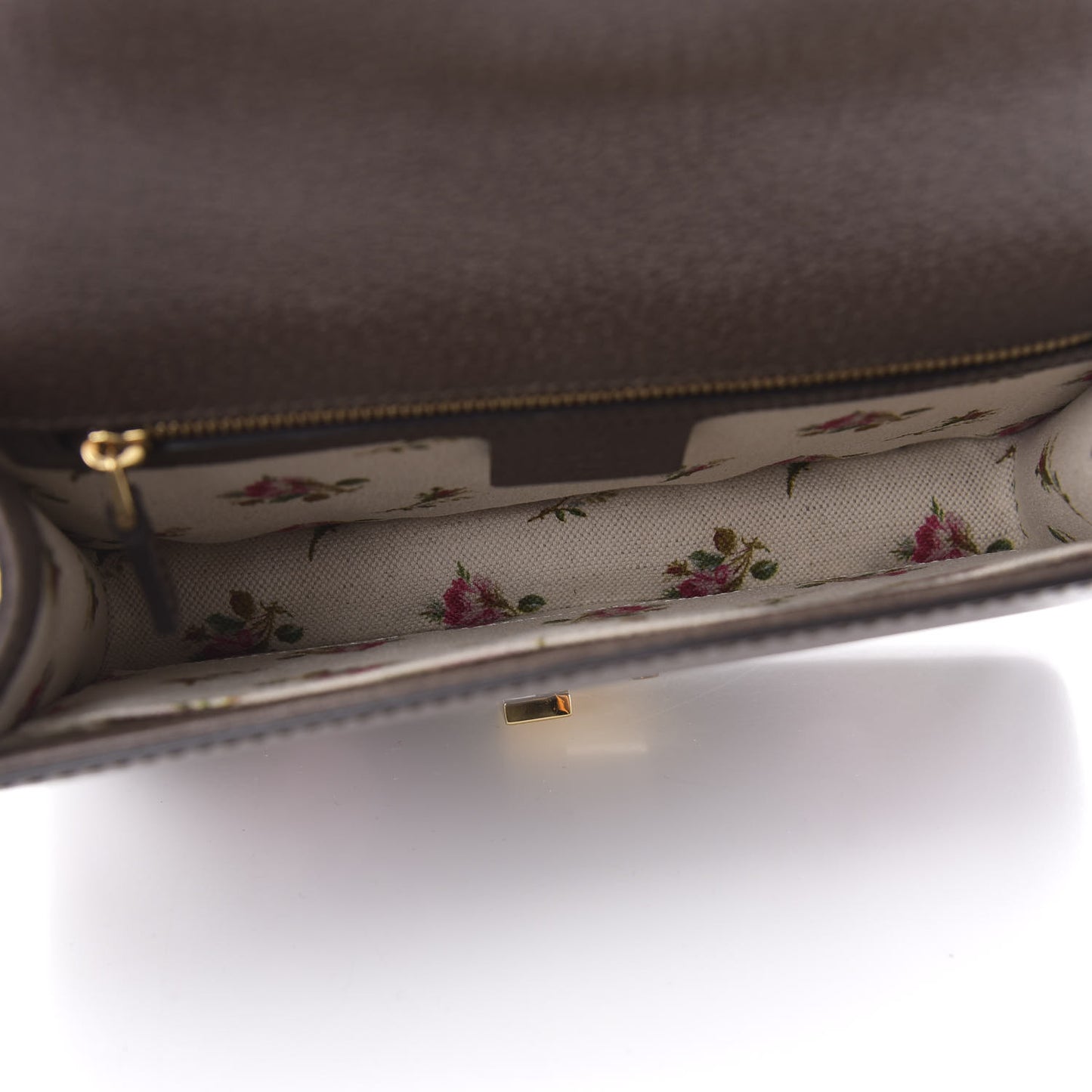 Calfskin Embroidered Sylvie Belt Bag Brown