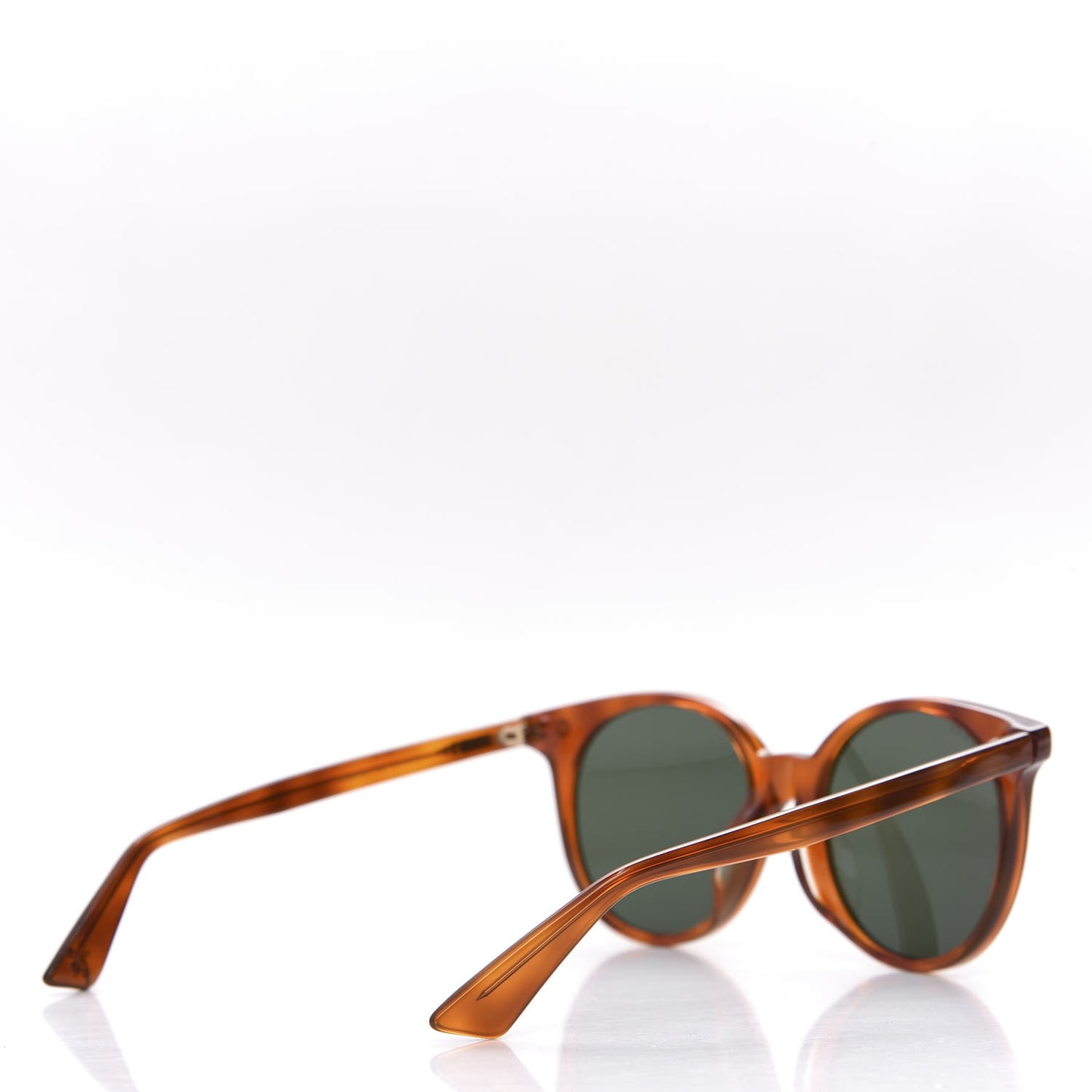 Round Frame Sunglasses GG0091S Tortoise