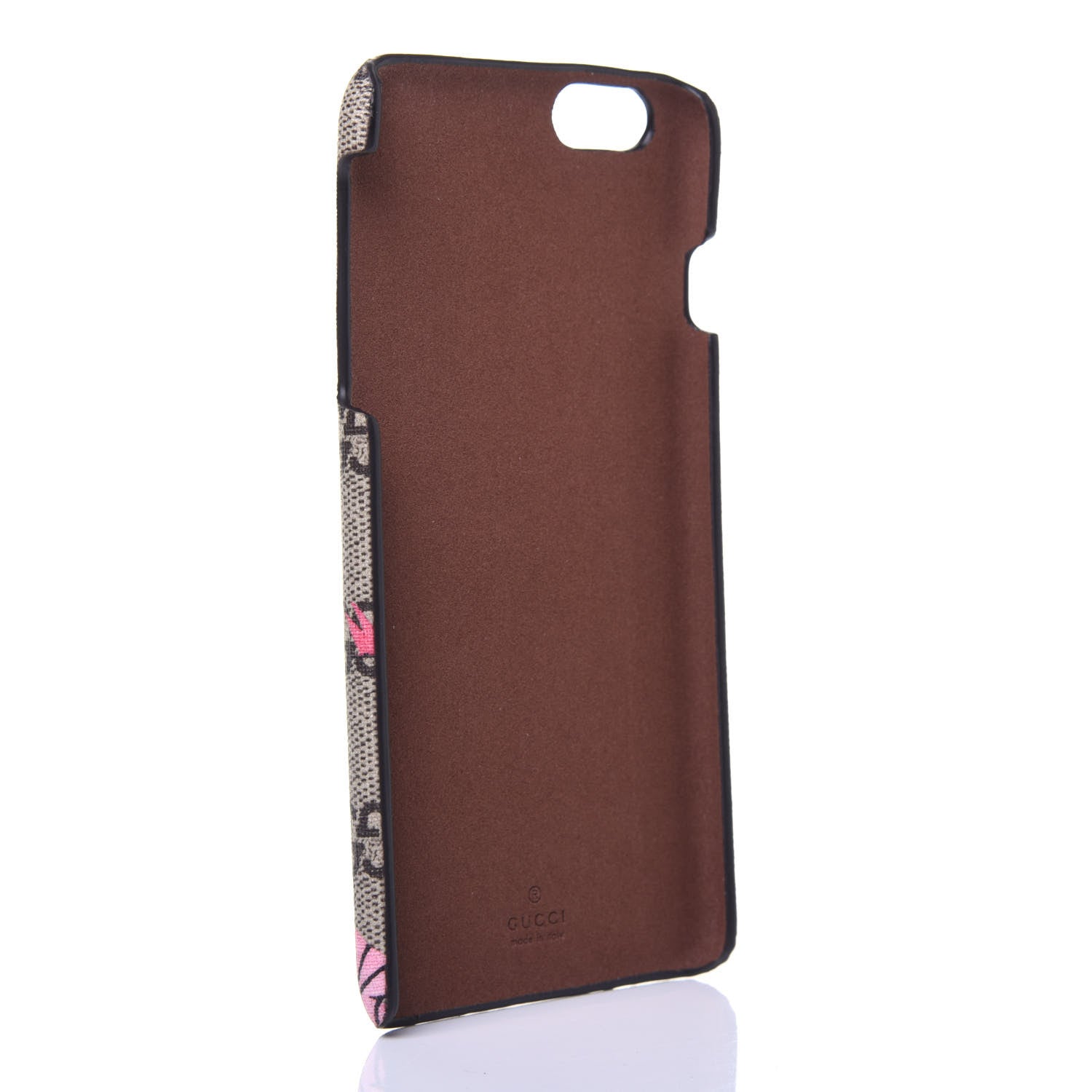 Gucci GG Supreme Monogram Bengal Print iPhone 7/8 Case Beige Pink 4 of 8