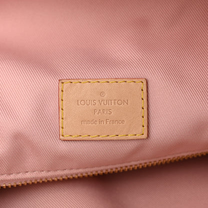 Louis Vuitton Damier Azur Graceful MM Rose Ballerine 6 of 9