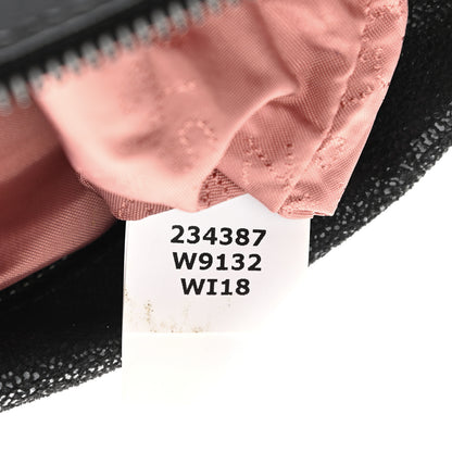 Stella McCartney Shaggy Deer Falabella Fold Over Tote Black 7 of 10