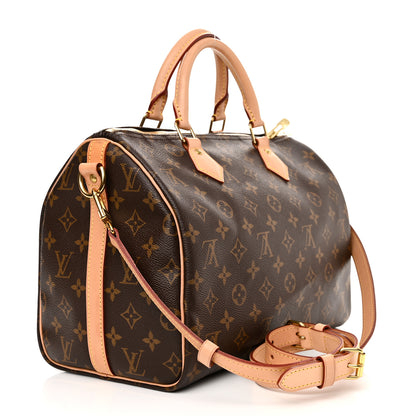 Louis Vuitton Monogram Speedy Bandouliere 30 3 of 12