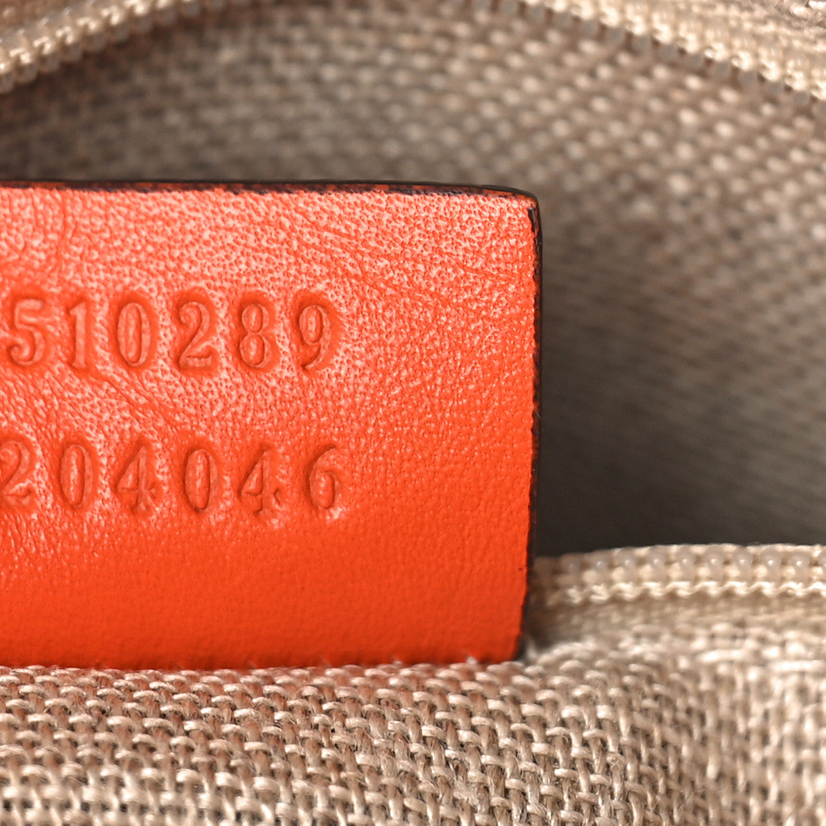 Soft Microguccissima Small Crossbody Bag Sun Orange