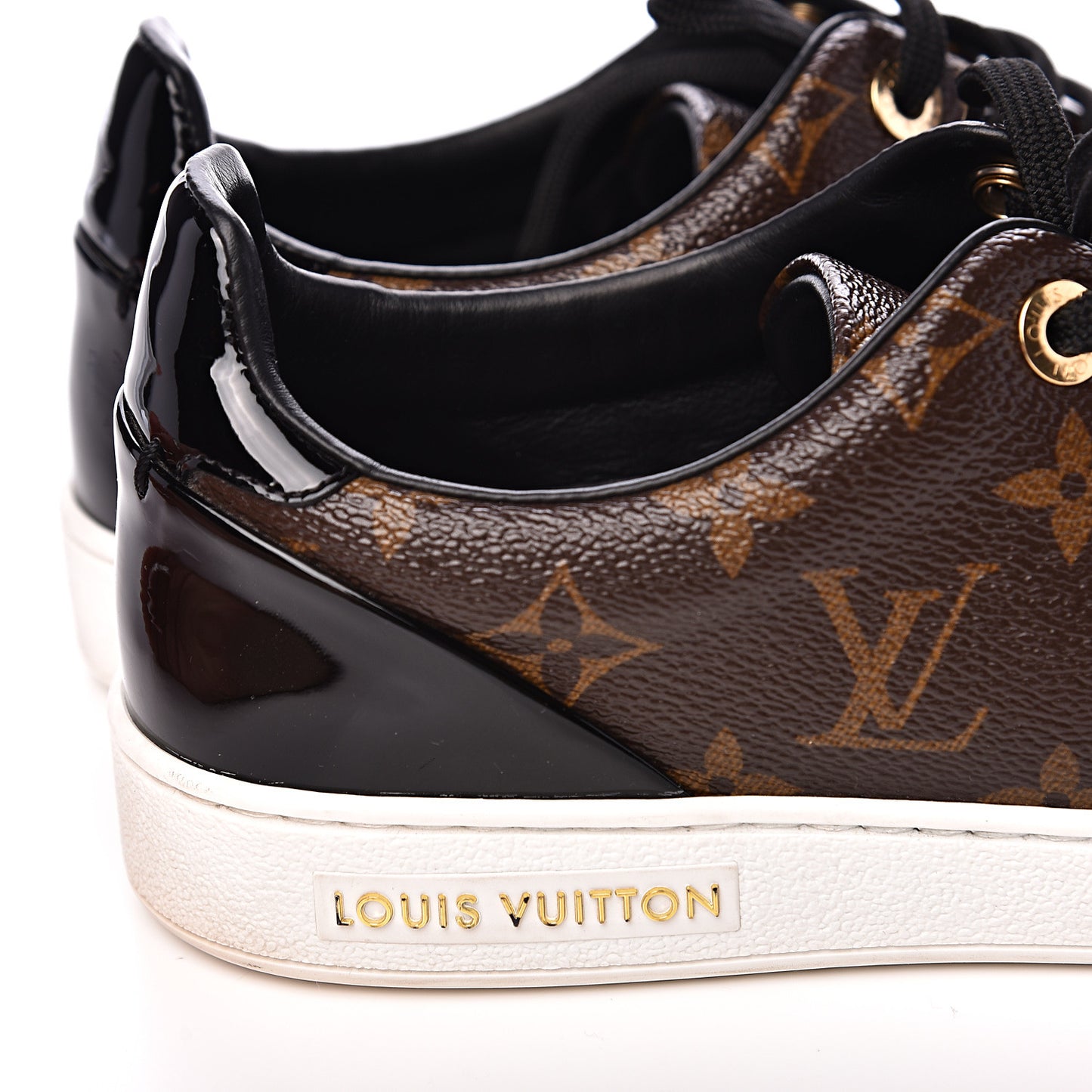 Patent Monogram Frontrow Sneakers 37.5