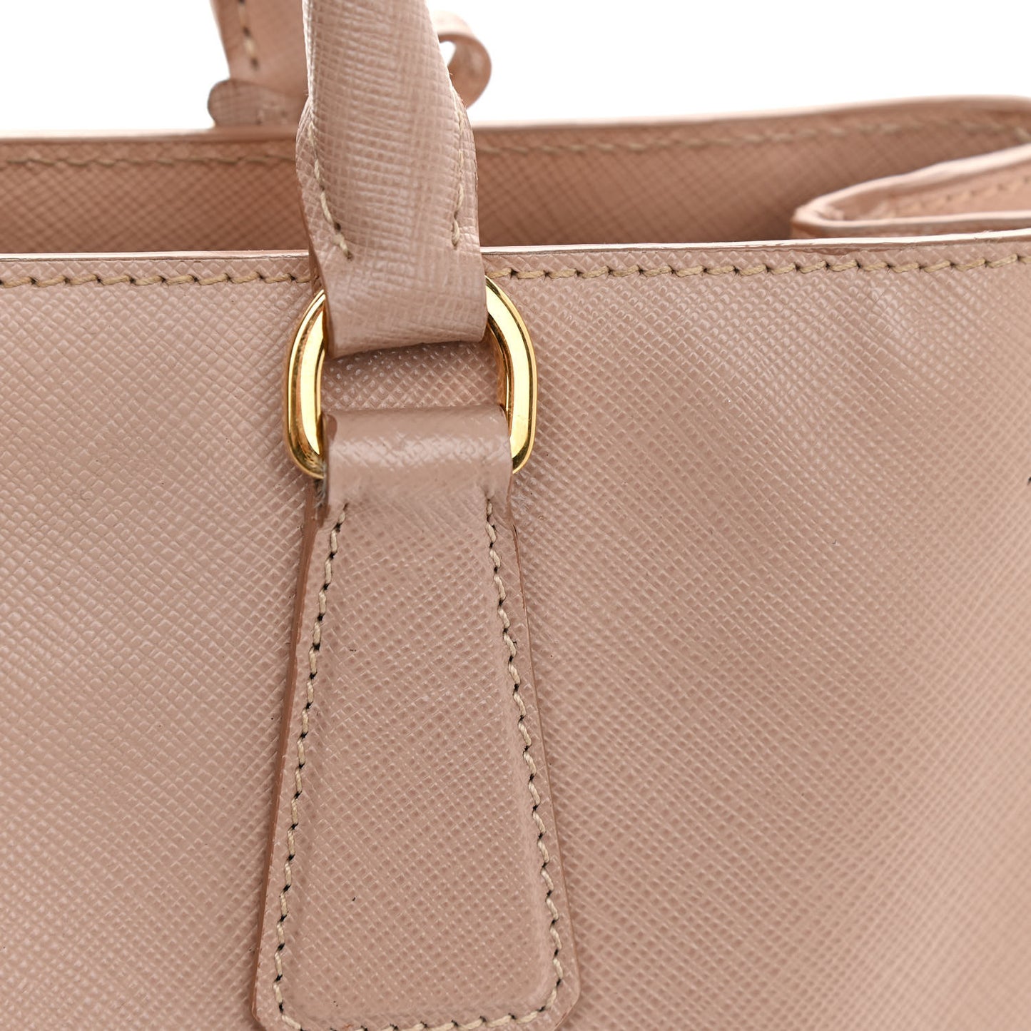 Saffiano Medium Galleria Double Zip Tote Cammeo